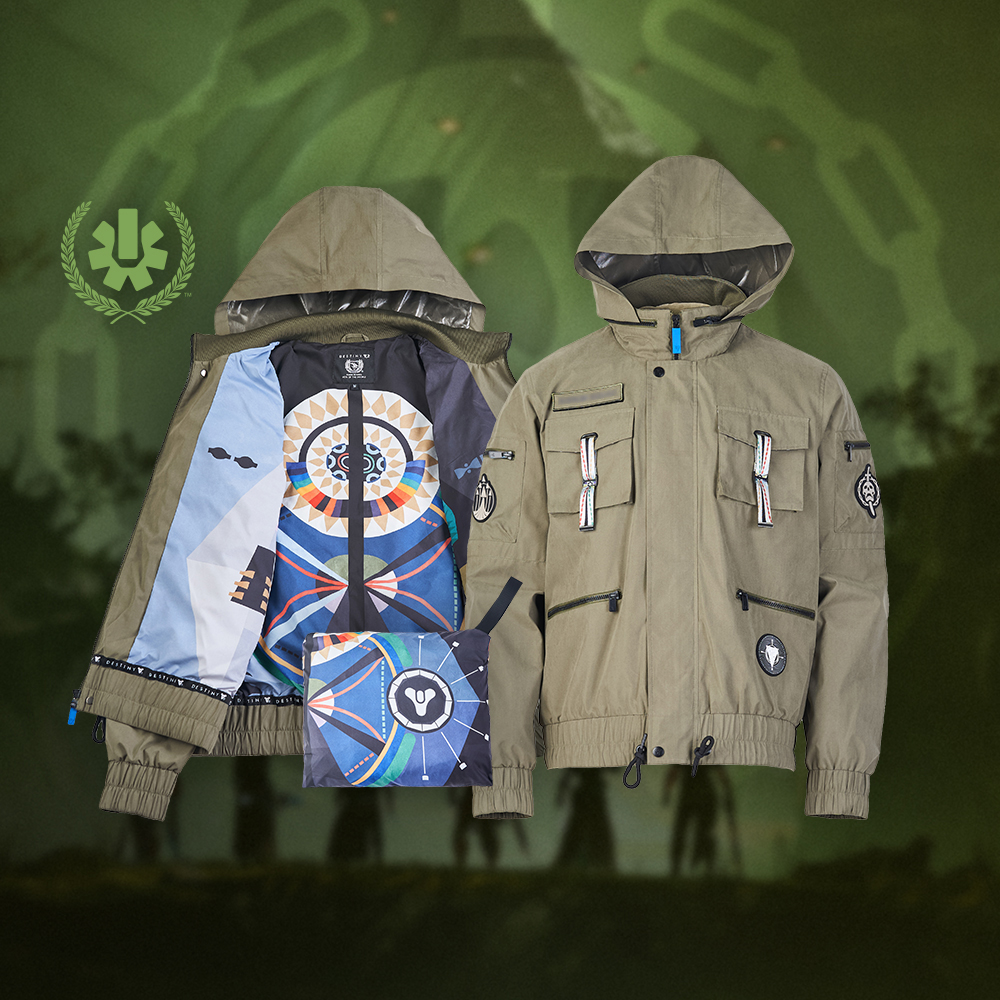 Bungie Store on X: Conquer the Raid to unlock the Bungie Rewards Raid  Jacket for purchase. Available to players who complete Vow of the Disciple  raid by March 15, 2022 at 10