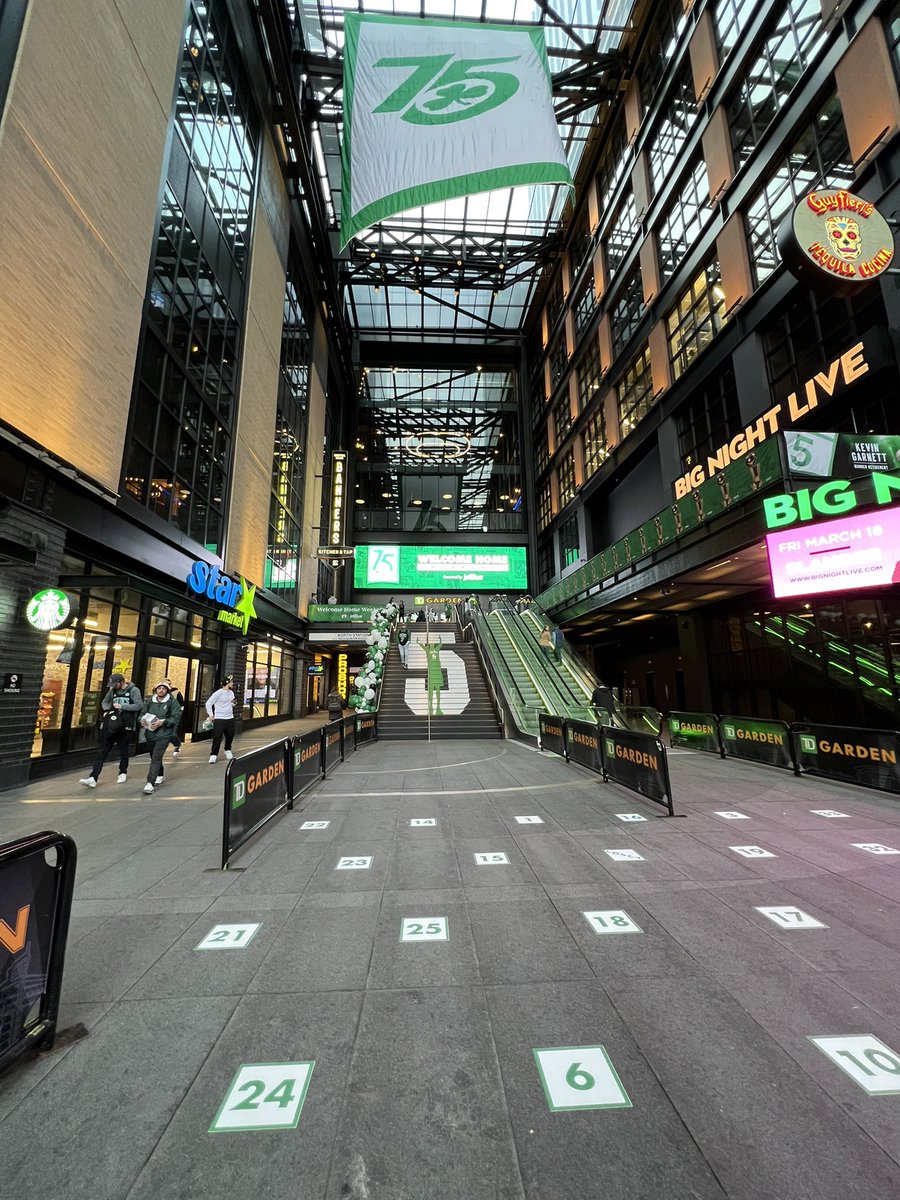 Taylor Snow on X: New-look entrance to TD Garden 😍☘️   / X