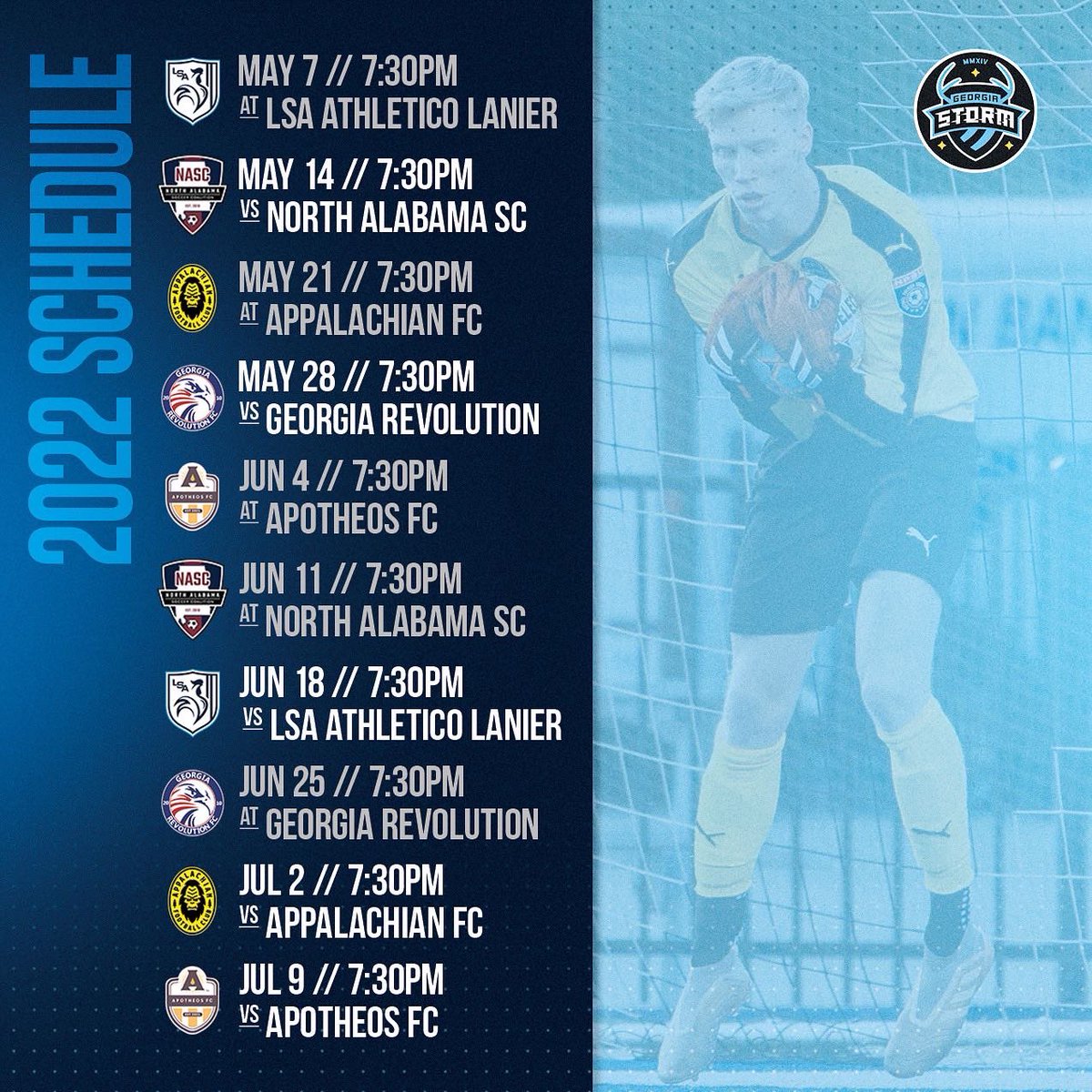 GEORGIA STORM FC tweet media