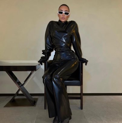 All dressed up for what reason?