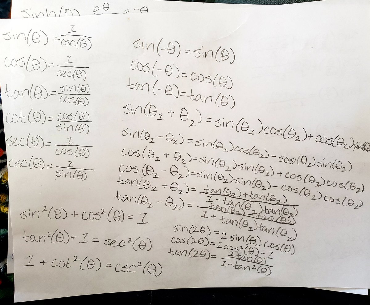 GSmesrud's tweet photo. Working on memorizing more than 72 digits of Pi for Pi day and teaching myself some Trig during spring break.  Time to focus on what I enjoy! https://t.co/ZG2kZSpBef