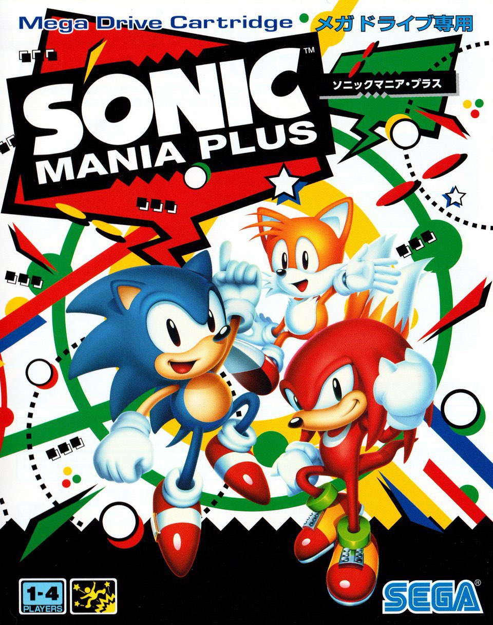 Sonic Mania Plus 4x6 Inch Glossy Prints SEGA 