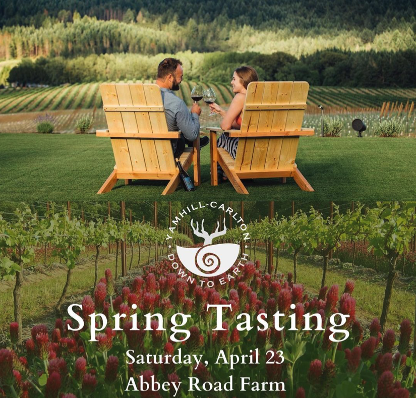 FairsingWines's tweet photo. We spring forward an hour this weekend! That means we'll be one hour closer to the @YamhillCarlton Annual Spring Tasting. With over 40 producers of Pinot Noir &amp; Chardonnay from our acclaimed region pouring there wines, this tasting event is a highlight every year! See you there! https://t.co/iZVlg04ZTB