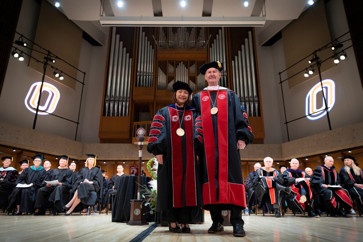 UNOmaha's tweet image. This year's Investiture is one for the books! 🤘

We are very thankful for @UNO_Chancellor and all she does for this university!

Did you attend Investiture? 👇