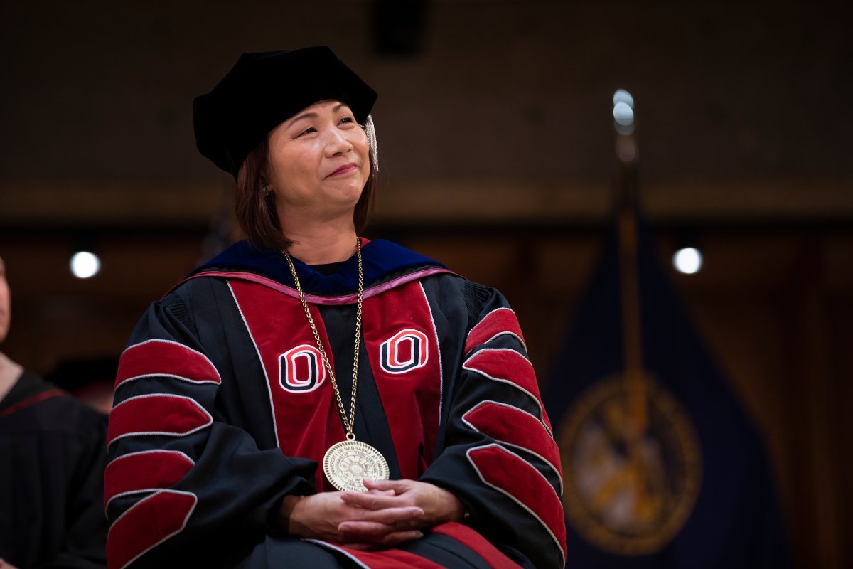 UNOmaha's tweet image. This year's Investiture is one for the books! 🤘

We are very thankful for @UNO_Chancellor and all she does for this university!

Did you attend Investiture? 👇