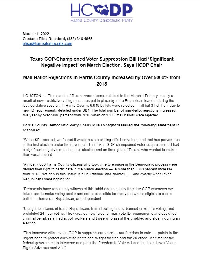 Odus Evbagharu on Twitter "It’s absolutely criminal the Harris County