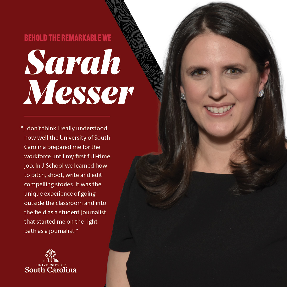 We can't wait to welcome <a href="/GMA/">Good Morning America</a> to campus next Tuesday to host their "Rise and Shine" segment live from Colonial Life Arena! ➡️ uof.sc/3pZTbRP

The broadcast is also a homecoming for three remarkable <a href="/UofSC_CIC/">USC CIC</a> alums. 

Meet <a href="/KennethMoton/">Kenneth Moton</a>, <a href="/EvaPilgrim/">Eva Pilgrim</a> and <a href="/sarahgmesser/">Sarah Messer</a>. ⬇️