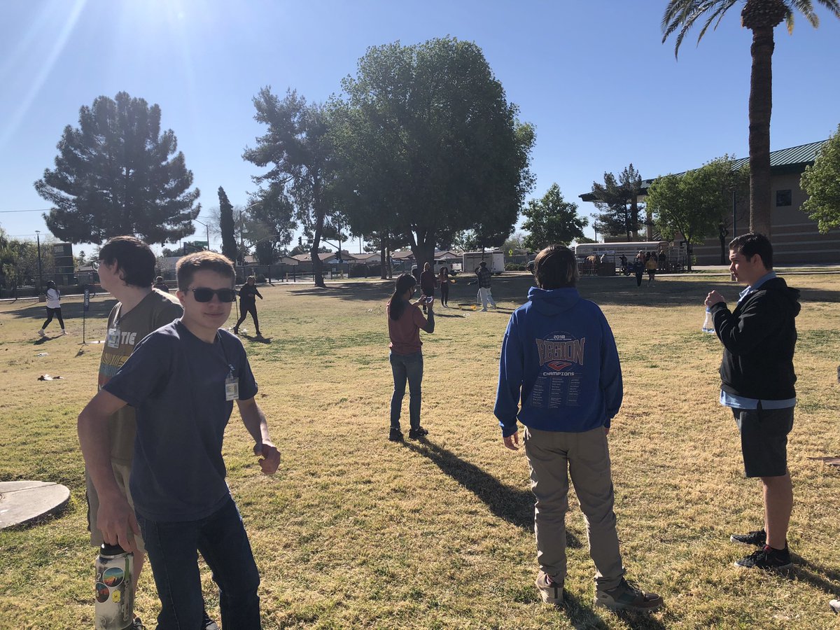 Today at MET, we had a field day to decompress. After the MOCK interviews, internships and class work, this time outside was very refreshing. #PeoriaMET #PeoriaMETTech