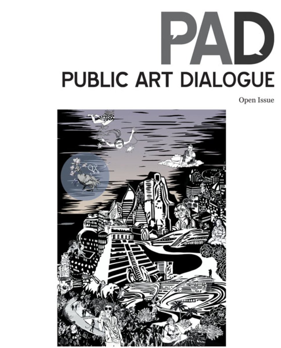 PublicArtDialog's tweet photo. PAD Journal – Vol 11, Issue 2 Open Issue Now Available! And Don't Forget...Deadline Approaching for PAD CFP! - https://t.co/hzvbxZQOWX 

Cover Image: @chitraganeshbkny https://t.co/26xwynHeNv