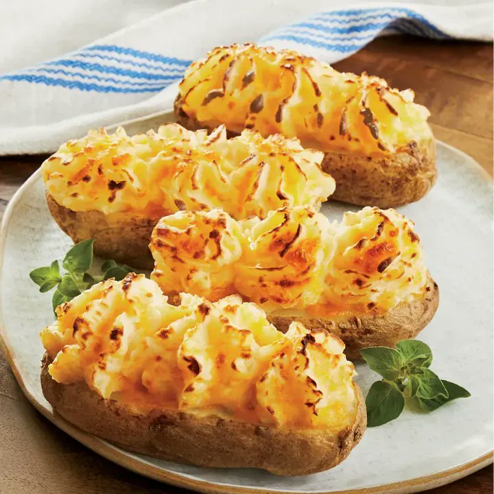 TheTenderFilet's tweet image. Looking for the perfect side to serve at your next cookout? Look no further and try out these Twice-Baked Potatoes that&apos;ll make a great side to any dish! Shop our site: buff.ly/365KhLx