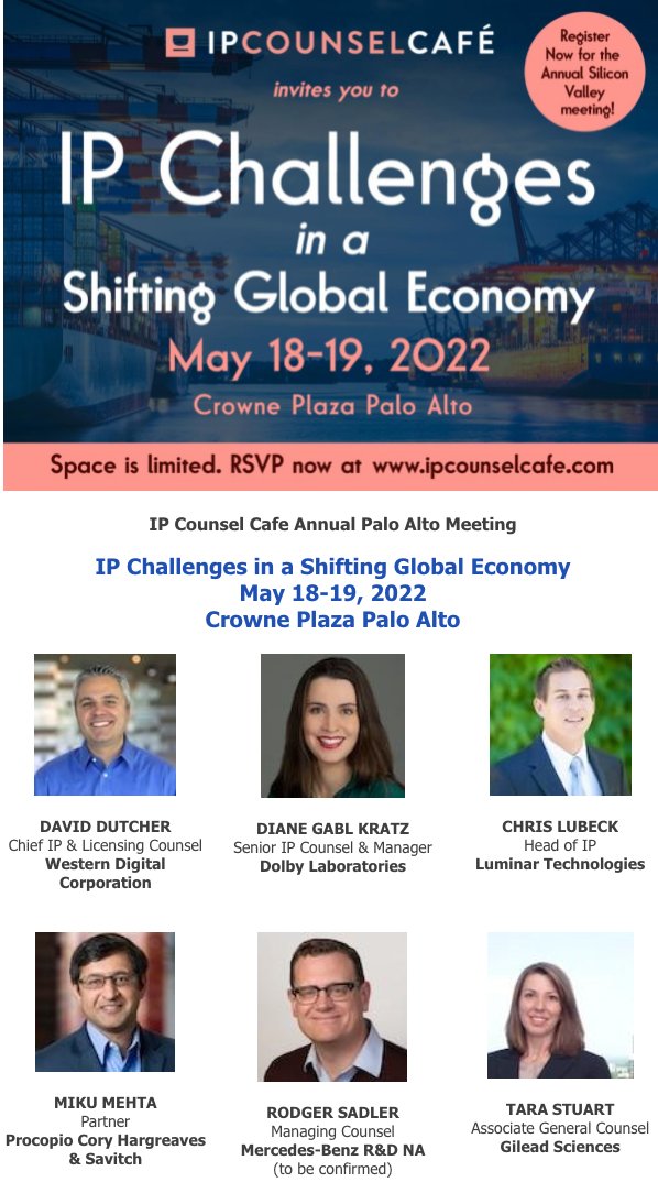 IP Counsel Café tweet media