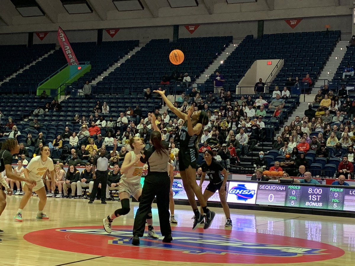 #GHSA Class 6A State Championship

R4 #1 No. 2 <a href="/LovejoyGBB/">Lovejoy HS Girls Basketball</a> (27-3) vs. R7 #2 No. 8 <a href="/SHSLadyHoops/">Sequoyah Lady Chiefs</a> (24-7)