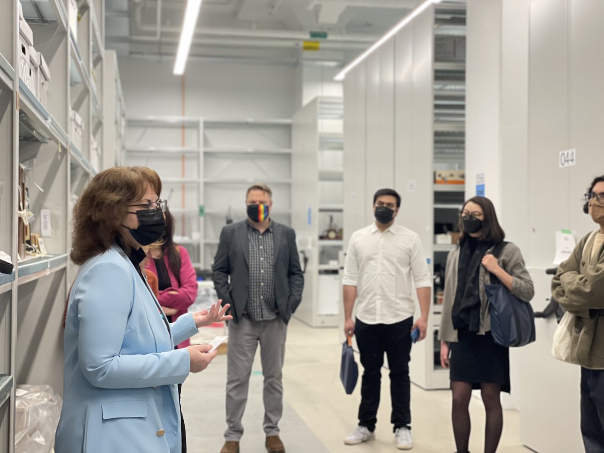 L_DiVito's tweet photo. Great day touring the @IngeniumCa collection with Algonquin College human-centred design students, followed by their fantastic presentations on engaging our online #museum audiences! Special thanks to @CuratorNatRes for the tour! 

@AlgonquinColleg @human_centred #UX #digital https://t.co/qy3gJRL9GG