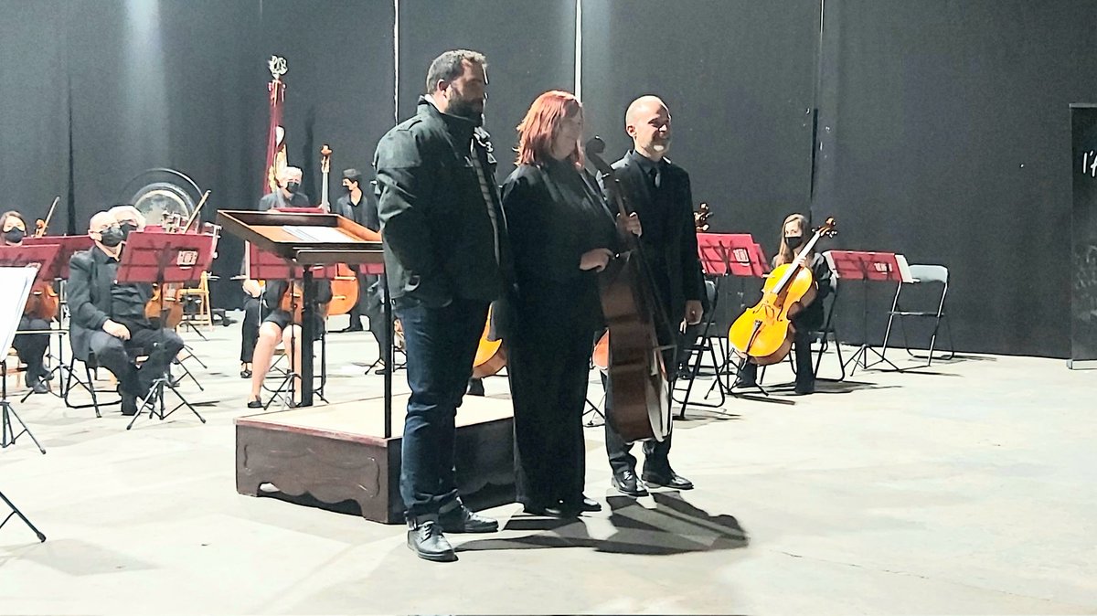 CsManises's tweet photo. Magnífico concierto de la Orquesta Sinfónica de la @ArtManisense con la presentación de los nuevos músicos de 2020 y 2021 y que debido a la pandemia del #COVID19 y al mal tiempo se ha tenido que suspender y aplazar varias veces.
#CsConLaCultura
#CsConManises https://t.co/KE8wQuGOos