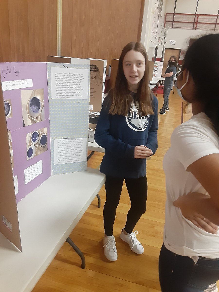 schaibs3's tweet photo. I am very proud of the hard work all the 6th graders put in on their science fair projects. You could see they were excited to show off their experiments! Great work kiddos! #werppms #sciencefair @PPMS_SDE https://t.co/voRZ2lIigw