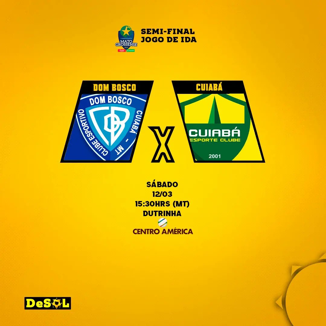 DeSolmt's tweet photo. Aí Xomano, se liga nos jogos decisivos deste fim de semana 🔥🔥🔥
#desolmt #estadual #matogrossense #semifina https://t.co/6pmbNtIq9j