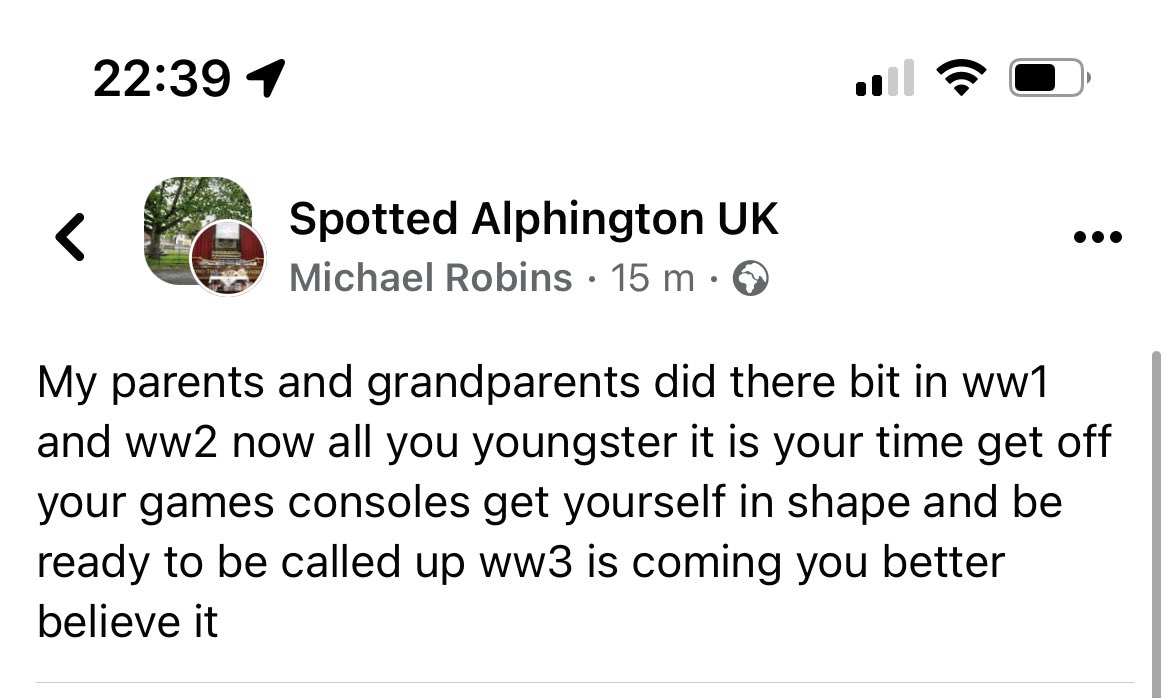 JodieTuckett's tweet photo. The spotted alphington page causes me endless entertainment hahahaha https://t.co/pUrbL9BZfd