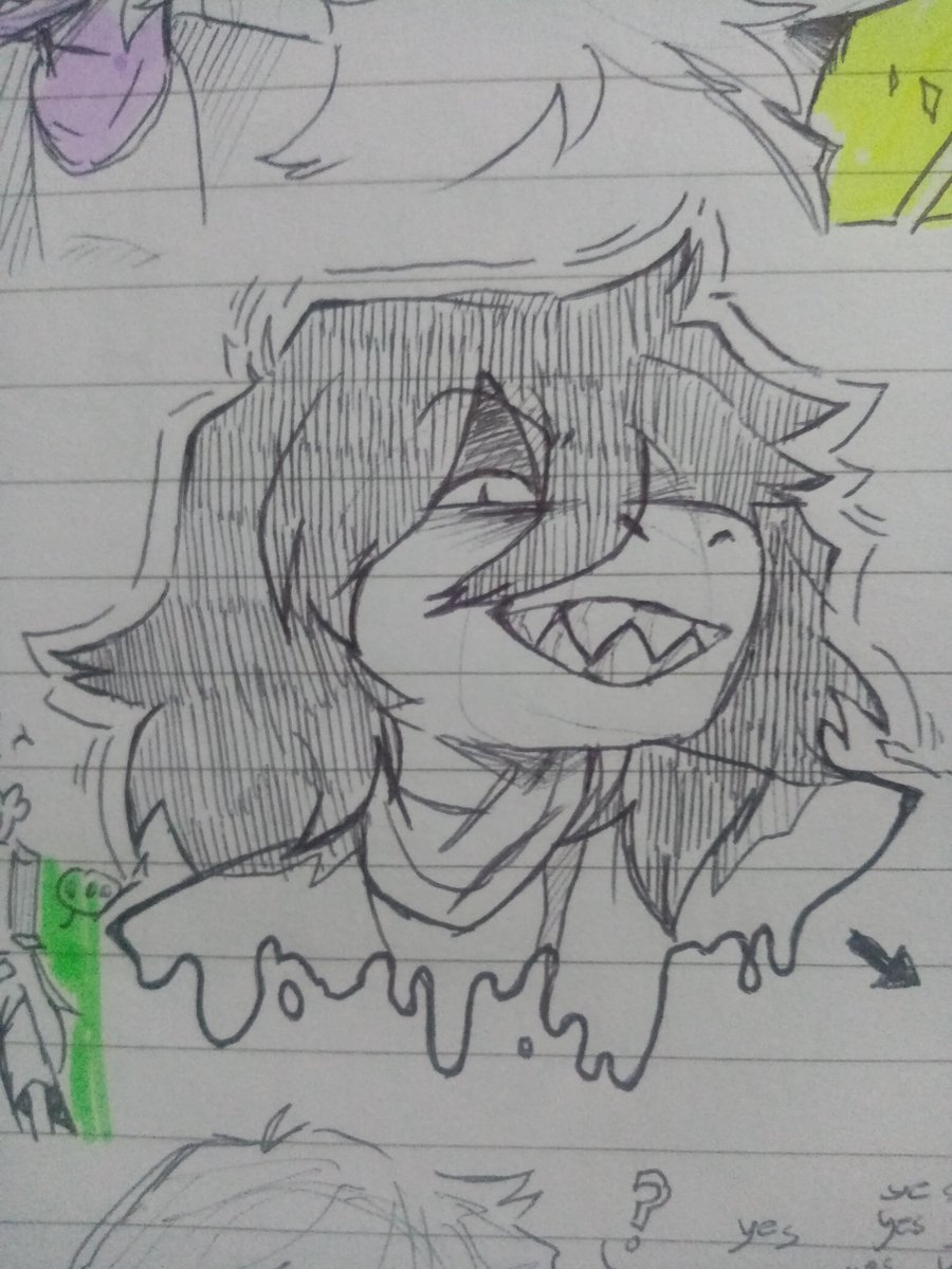 YarMo0n's tweet photo. School hours spent well 😌✨

AnYway, any deltarune fans here? 😳

#DELTARUNE #deltarunefanart https://t.co/9JhBAIUePu