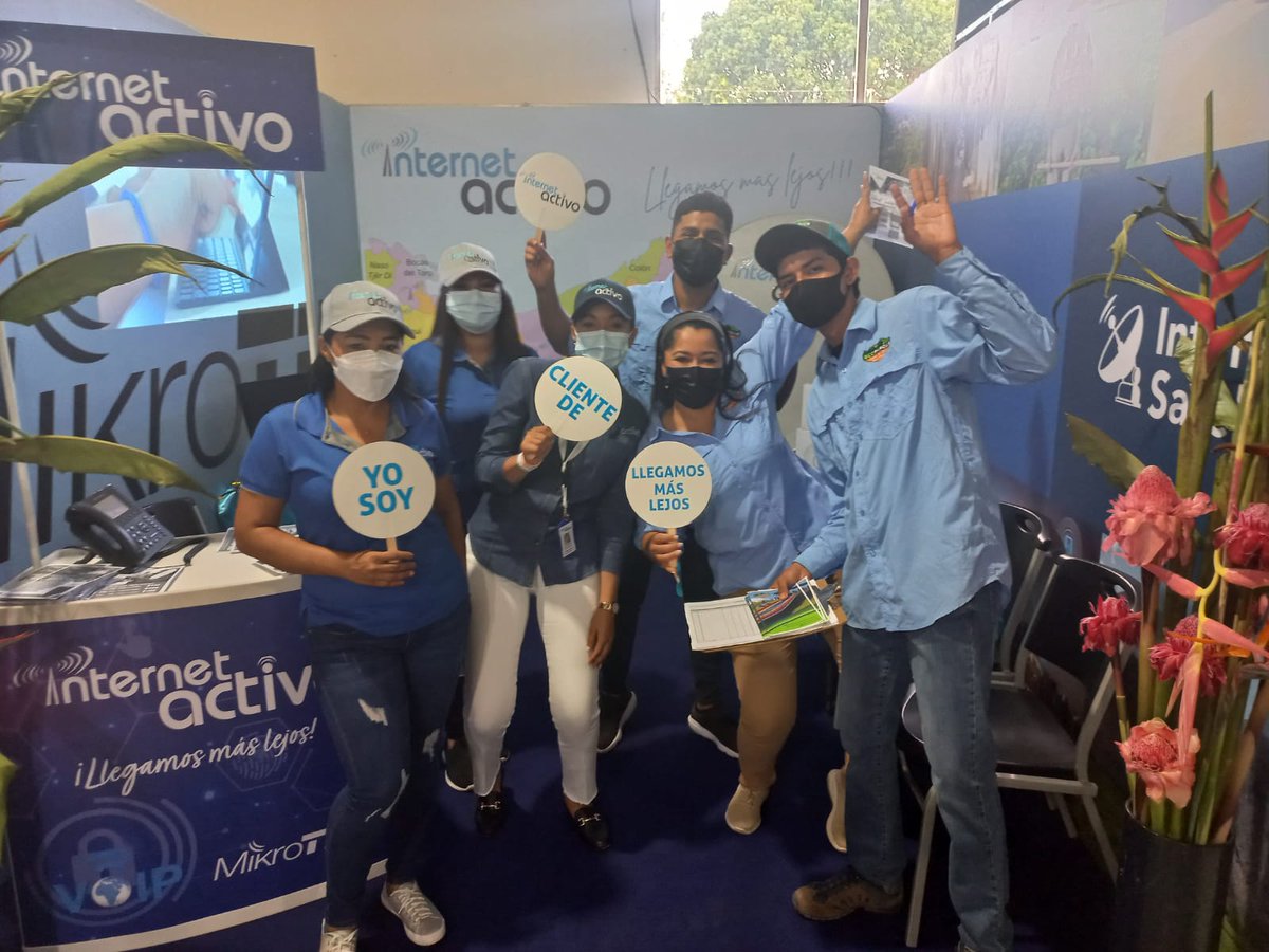 iactivotw's tweet photo. Ven a visitar nuestro stand en la #feriainternacionaldedavid, edificio Don Ramón local 32, y conoce todo lo que #InternetActivo tiene para ofrecerte. #LlegamosMÁSLejos. https://t.co/VKq2S11usn