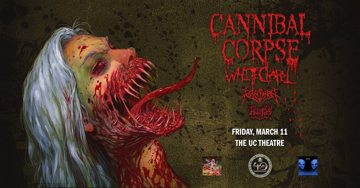 TONIGHT! @CorpseOfficial with special guests @WhitechapelBand, @Revocation, and @SOIBandPage 🩸 Doors open at 7PM / Show starts at 8PM. Sold Out Show. No tickets will be available at the door. Proof of vaccination required → bit.ly/Covid-19Protoc…