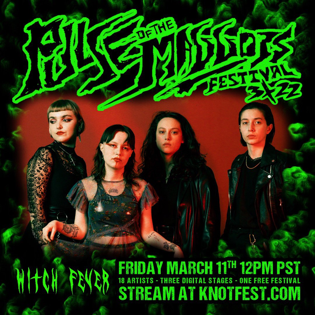 KNOTFEST's tweet photo. On deck ::: @WITCHFEVER
#PulseoftheMaggots
🔗 - https://t.co/OC7kUgdpUN https://t.co/QA4n5rN61e
