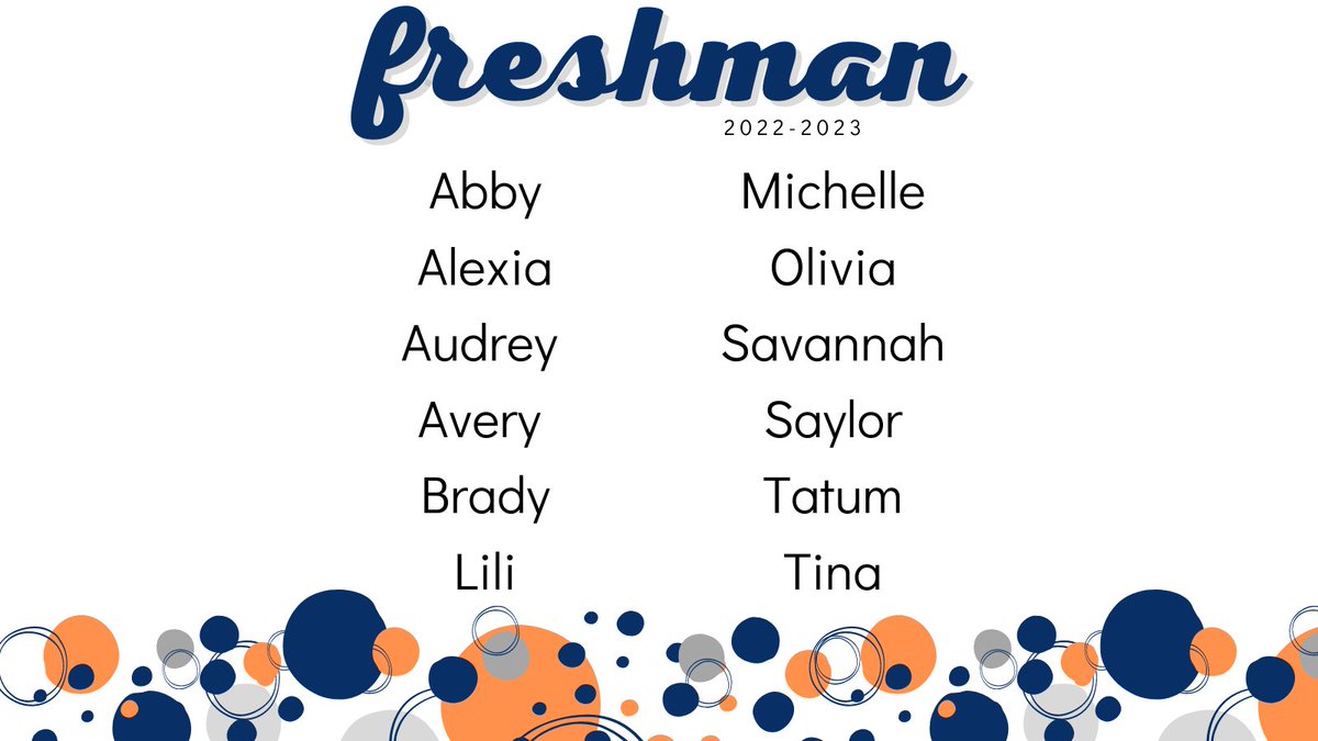 Spirit of SLHS (@spiritofslhs) on Twitter photo Congratulations to our 2022-2023 Freshman squad members! #allin Congratulations to our 2022-2023 Freshman squad members! #allin