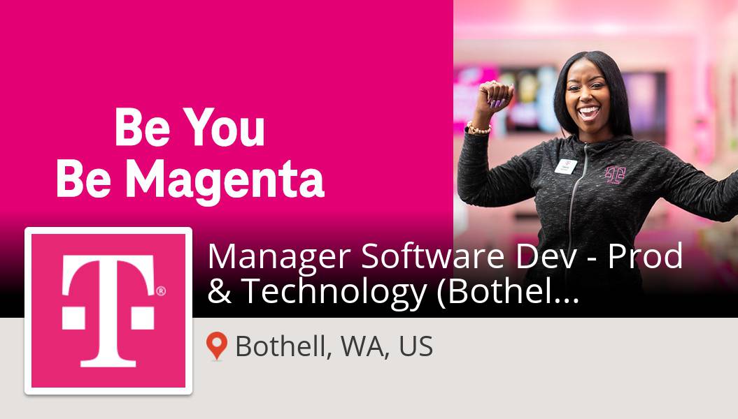 New #job opening at T-Mobile Careers in #Bothell! Manager Software Dev - Prod &amp; Technology (Bothell - Multiple Openings) app.work4labs.com/w4d/job-redire… #BeMagenta