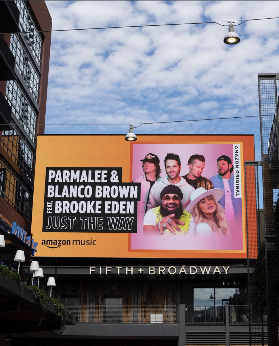 parmalee's tweet photo. Thanks @AmazonMusic! Listen to the Amazon Original version of “Just The Way” with @blancobrown, @parmalee and @BrookeEdenMusic  now! Listen here: https://t.co/LWTwAe9aYX https://t.co/awAl5YV4Jo
