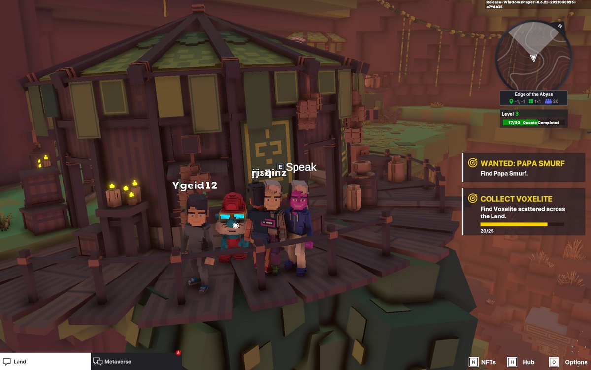 im_ooos's tweet photo. @TheSandboxGame I just participated in the daily #SandboxAlphaS2Contest for a chance to earn up to 1,000 $SAND! Starting March 11 - Find Papa Smurf. Check out my screenshot below! 👇 #SandboxAlphaS2 https://t.co/BPHu6fte53