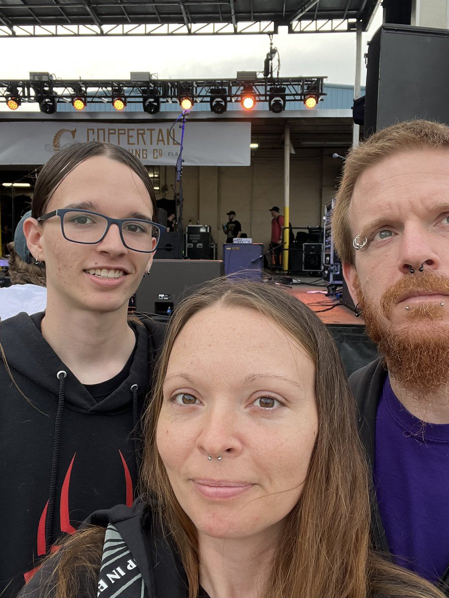 Waiting for <a href="/TriviumOfficial/">Trivium</a> to start <a href="/coppertail/">Coppertail Brewing</a> #cheers 🖤🖤🖤
