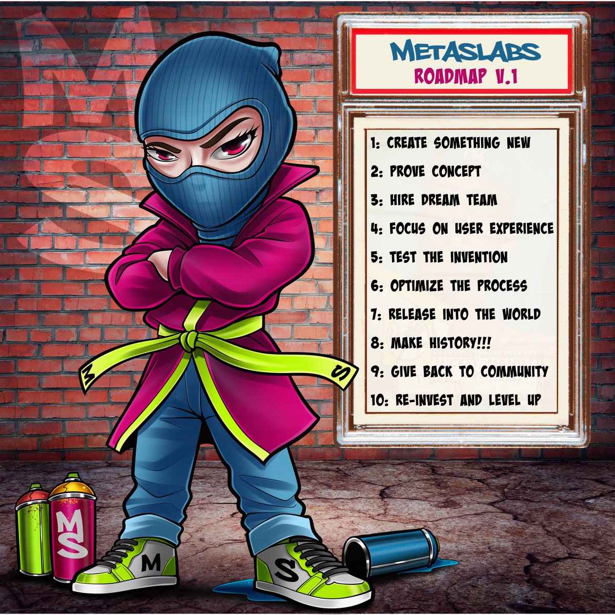 MetaSlabs's tweet image. Paving the road to the future, one slab at a time🥷

interact with this tweet to be considered for WL