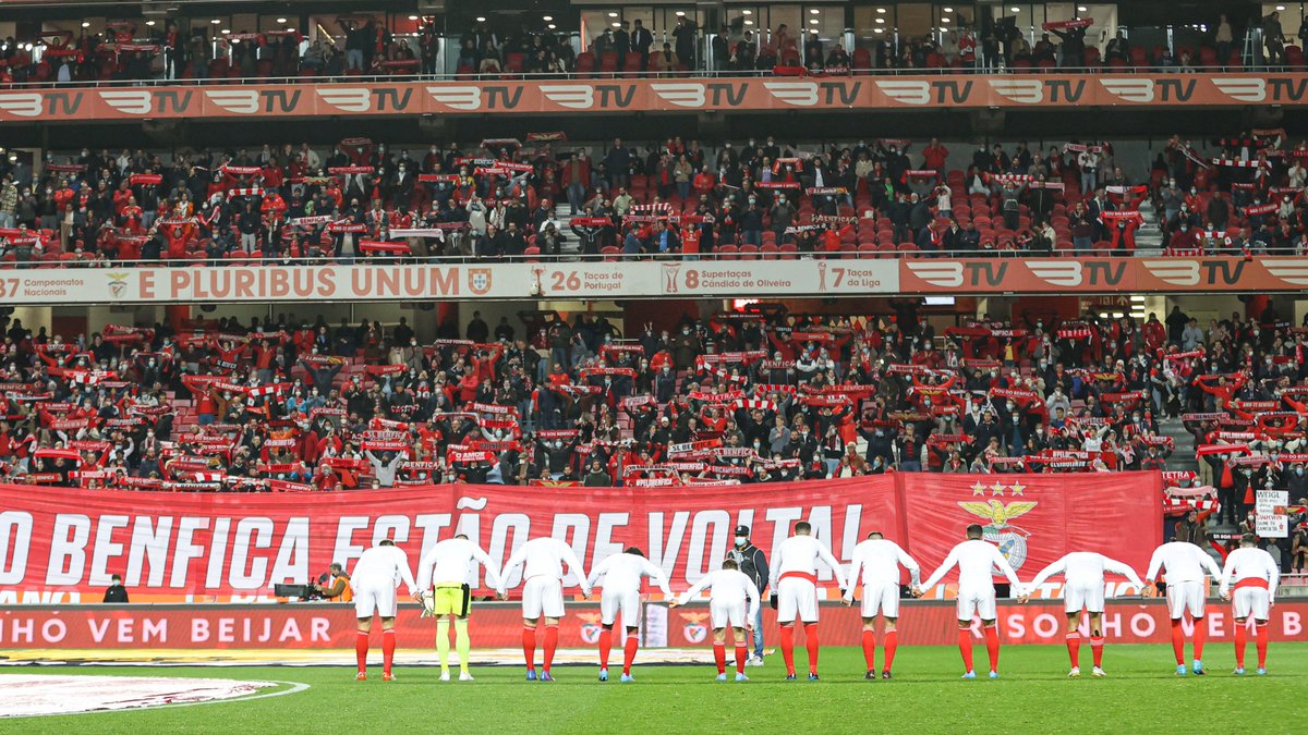Sempre connosco! ❤️

#EPluribusUnum #SLBFCV #LigaPortugalbwin