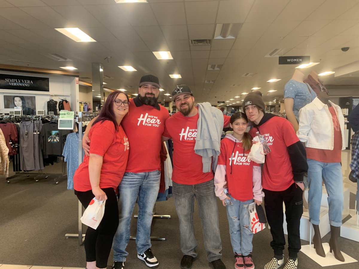 kengarff's tweet photo. Our three Riverdale stores teamed up with Reach Out Today and @ogdensd to host a shop-a-thon event for elementary and junior high students at Kohls in Layton for our latest We're Hear For You project! #WH4Y https://t.co/2gKIpqQ4L2