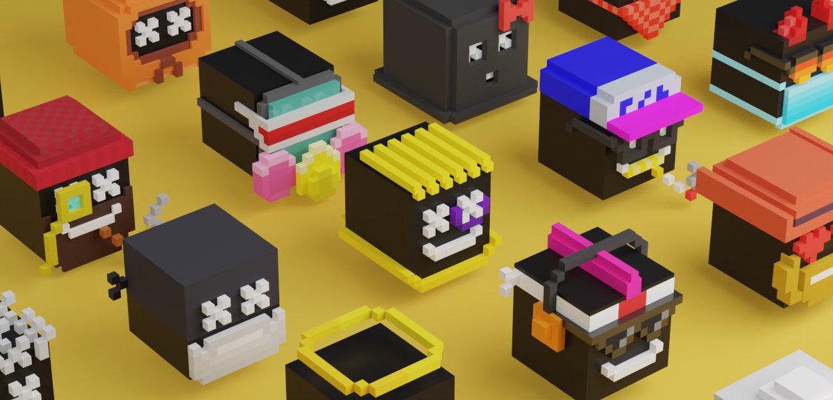 Introducing metaPXLZ, the official DEADPXLZ 3D collectibles! metaPXLZ are derivative NFTs based on the original DEADPXLZ collection. There's 10K of them, each corresponding to one original PXL.
Get yours on pxlz.org/explorer