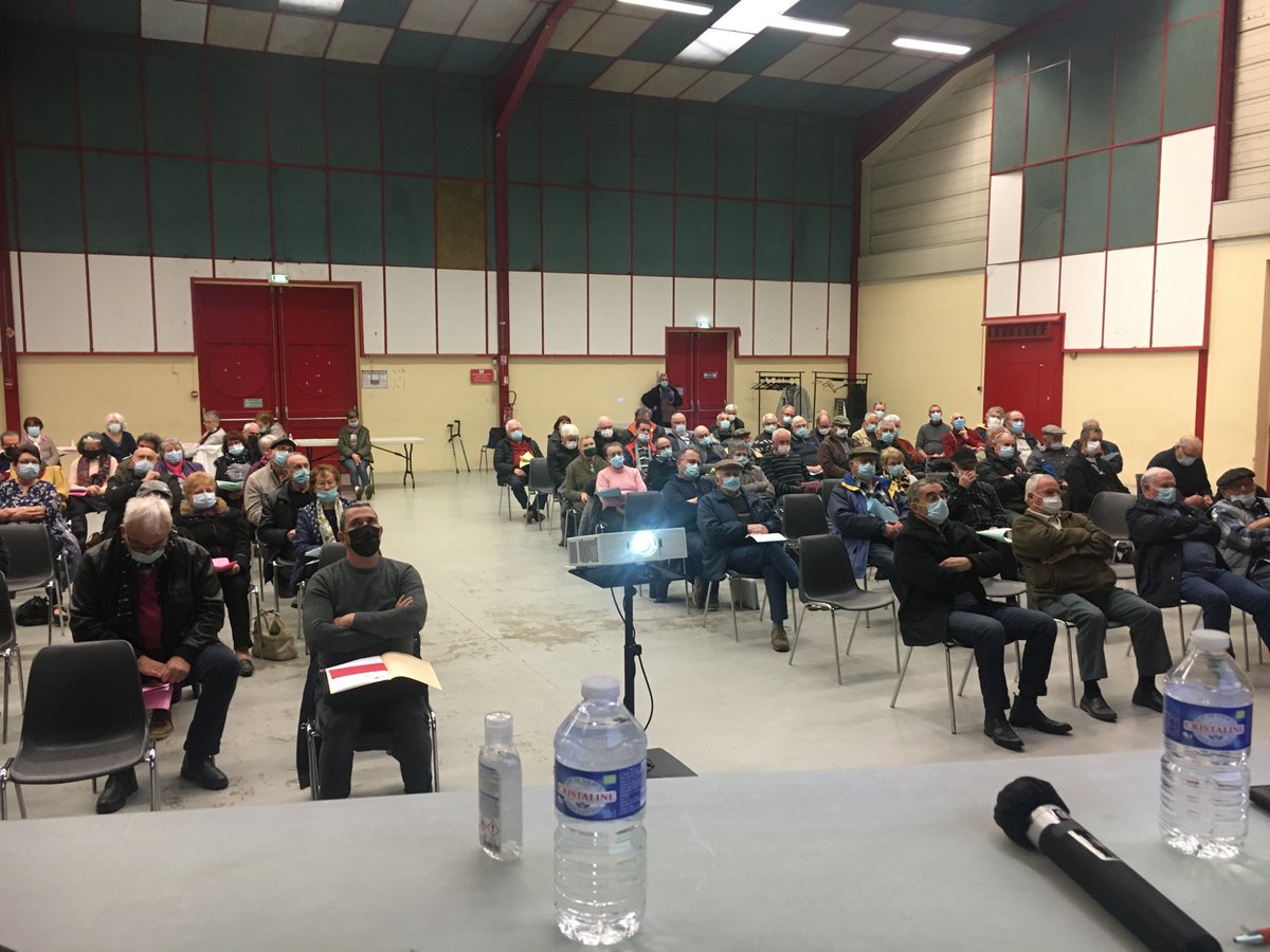 Aujourd’hui, présence à l’AG du CERADER, association de lutte contre l’#amiante, l’occasion de rappeler le soutien de <a href="/NvelleAquitaine/">Nouvelle-Aquitaine</a> pour l’élimination de l’amiante par voie chimique 👍 <a href="/al_rousset/">Alain Rousset</a> #economiecirculaire #NeoTerra