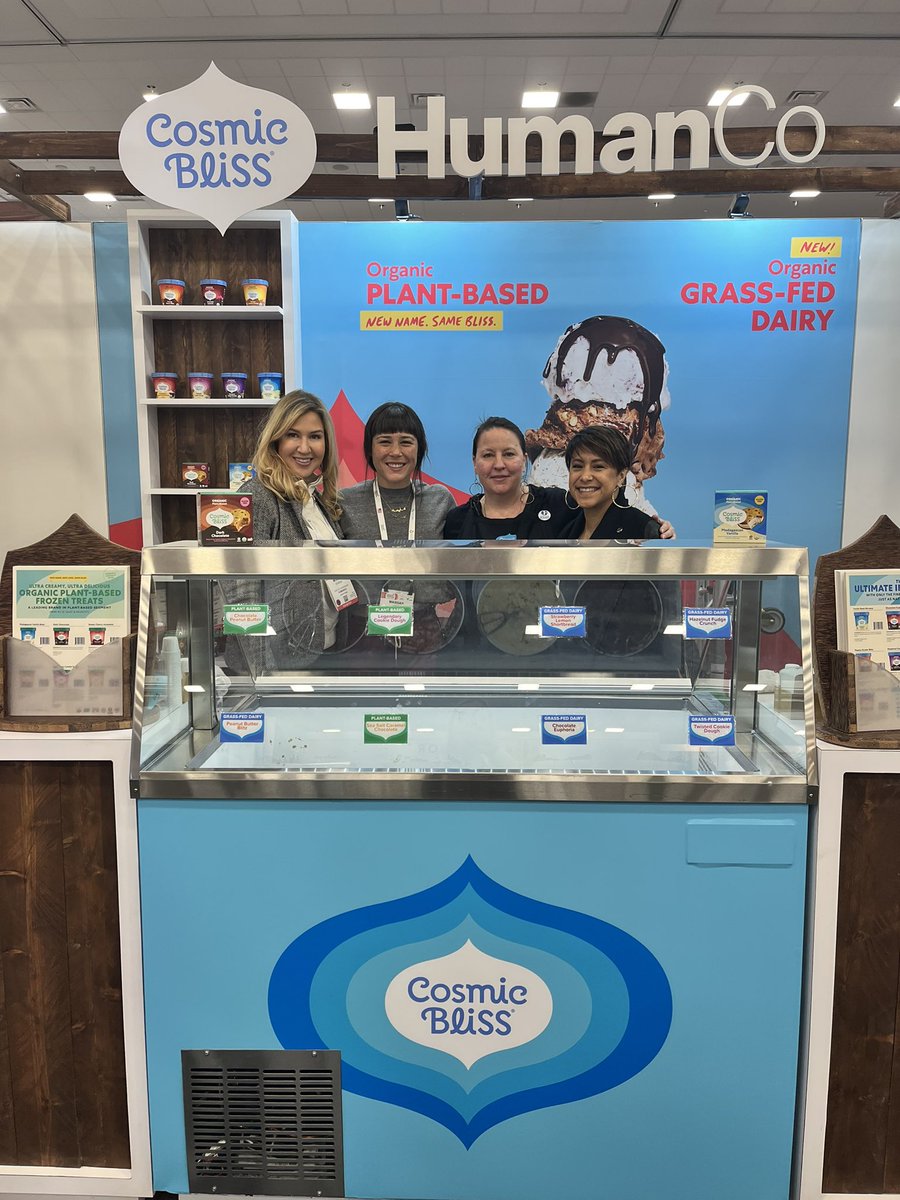 OrganicTrade's tweet photo. Need an post-lunch treat at #ExpoWest? Try @findcosmicbliss at booth 839! #OTAMember https://t.co/eDiSsJtBy0