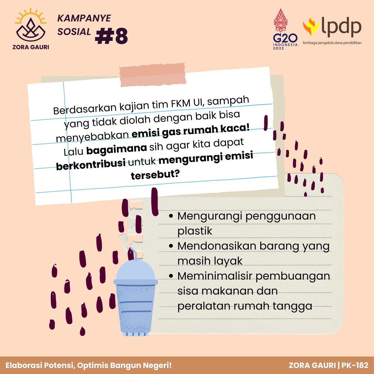 mibsetyawan's tweet photo. LPDPrens, ingat! Reduce, Reuse, Recycle!
@LPDP_RI 
#LPDP #PK182 #ZoraGauri #DiriUntukNegeri #IndonesiaTangguhIndonesiaTumbuh #SDMUnggulIndonesiaMaju #AkuPastiMengabdi #RecoverStrongerRecoverTogether https://t.co/7qcAIyVR3c