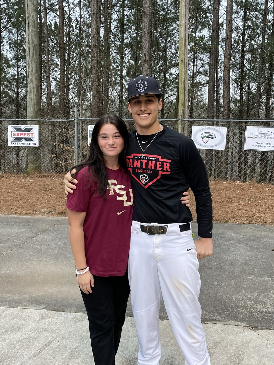 Watching some <a href="/CheeBaseballAHS/">Apalachee Baseball</a> and ran into my cousin <a href="/NickAustin613/">Nick Austin</a>. Good luck at your game tonight!!