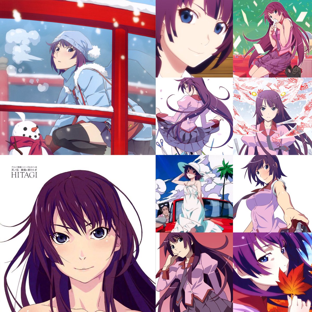 MonogatariArt_'s tweet photo. Happy birthday to the talented Chiwa Saito! The voice actress of Hitagi Senjougahara 🎉🦀❤️
#斎藤千和生誕祭2022 #物語シリーズ https://t.co/bYgAAHbsmS