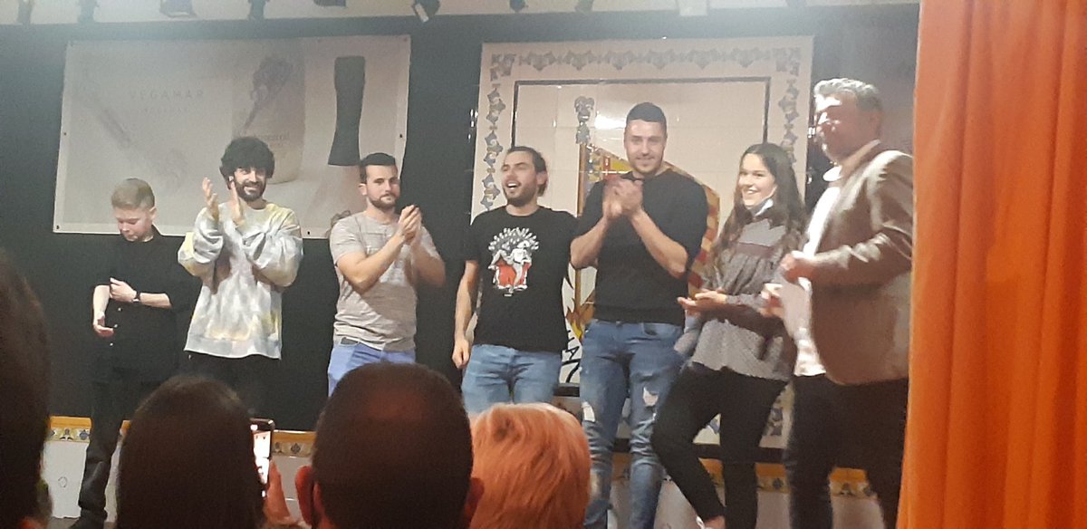 Aquí os dejamos la foto de grupo de los protagonistas de hoy 😍