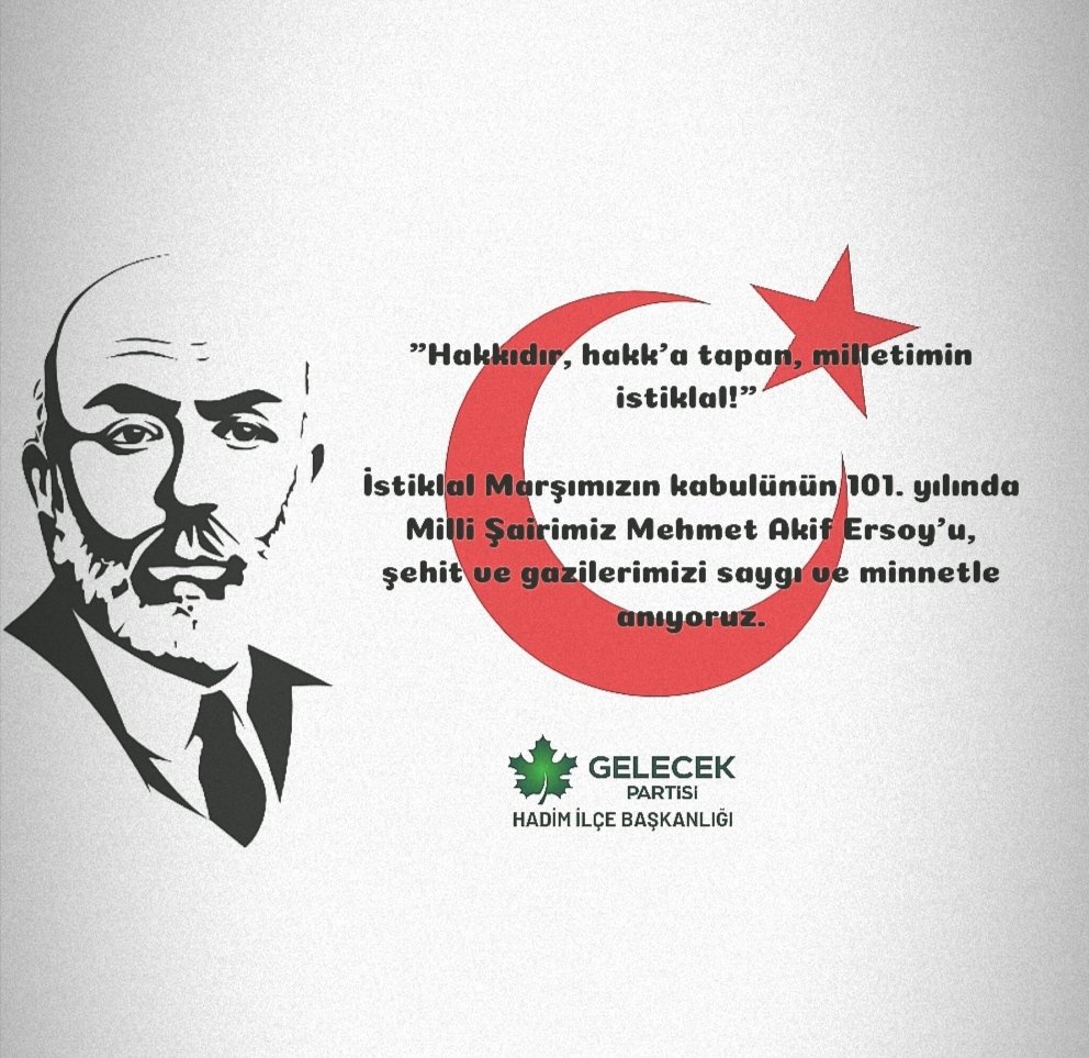 Gelecek_Hadim's tweet photo. #MehmetAkifErsoy https://t.co/R1tShsGvS5