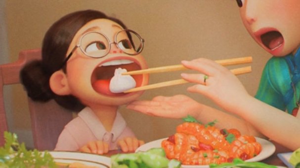 axchuart's tweet image. Something felt really familiar about this pic of mei #TurningRed