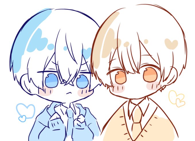 おはようございます💛💙✨

 #ころんくん 
 #るぅとくん 