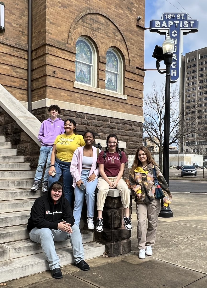 phillypRHS's tweet photo. 16th street Baptist Church today. This is one of many stops and tours today https://t.co/OxMzy1CsVy
