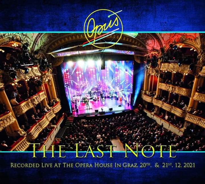gerhardjoebstl's tweet photo. Opus "The Last Note" (Album en vivo) grabado en los dos ultimos conciertos (20 y 21 de dic. 2021 - en la casa de opera en Graz, Austria.)
Lanzamiento 25 de marzo 2022! 👍
#Opus https://t.co/WUrRvK4u8k