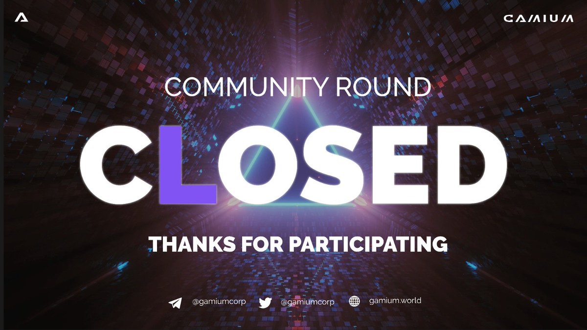 XiTradingAI's tweet photo. Gamium's Community Round was a massive success with over 285,000 entries! 😍🎆🎉

Thanks a lot for participating! 💜

🏆Today, we'll announce the 300 winners who will be able to allocate $250 in $GMM for $0.0003

STAY TUNED!👀

#Gamium #Metaverse #BSCGem #BNB https://t.co/PX4CpsiK9d