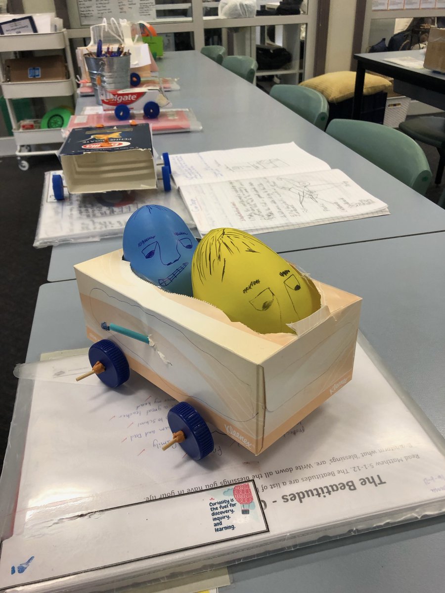 charmiller___'s tweet photo. Using recyclable materials, my year 4 students individually designed and created a toy car that would either move by push or pull! 🚗 #ACUedu_p https://t.co/nSg6iwYzWY