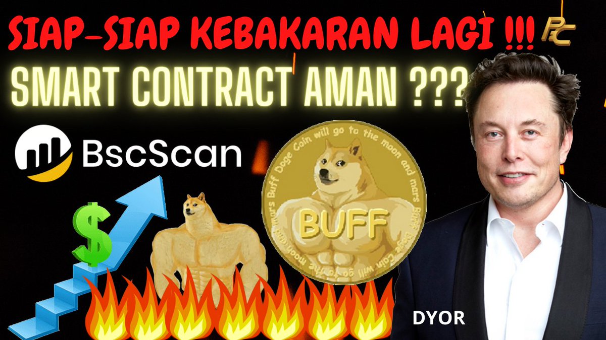 carlessiant's tweet photo. How do you think about the smart contract of #BuffDogeCoin @buffdogecoin ??? Have you check it and proven safe ???

https://t.co/nx0F83whWw

#buffdogecoinarmy @BuffdogeNFTs @BuffCoin @BDCGuardians #pahlawancrypto @RoyalQ_ https://t.co/BKSytdRPjF