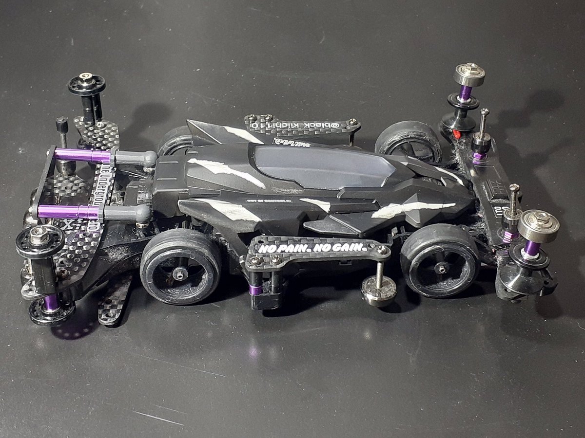 B-MAXの新車完成(*´∇｀*) Ver2から吊り下げ式が可だったので試してみ