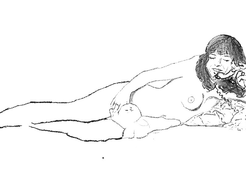 projexpod's tweet photo. I’ve taken up drawing, and I guess this is a look inside my psyche? https://t.co/LhQzbRZttf
